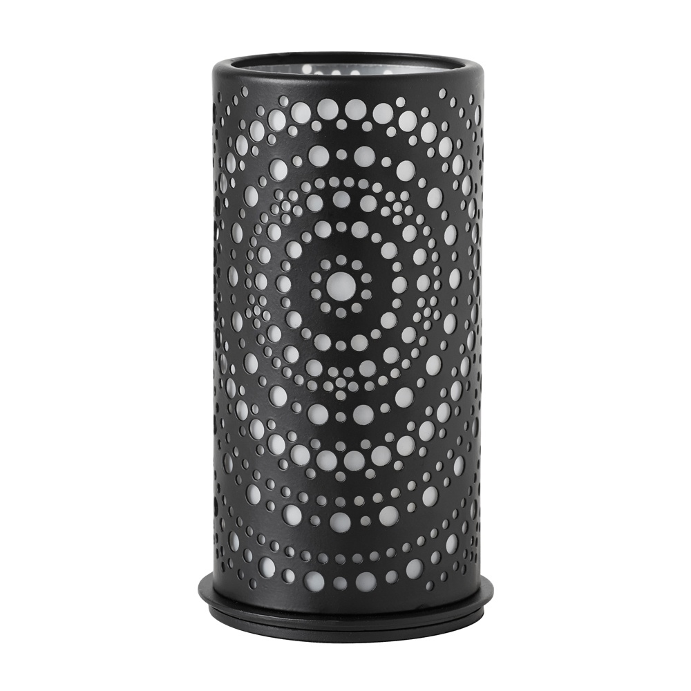 Kerzenhalter schwarz, 14 x 7,5cm_Angebot1