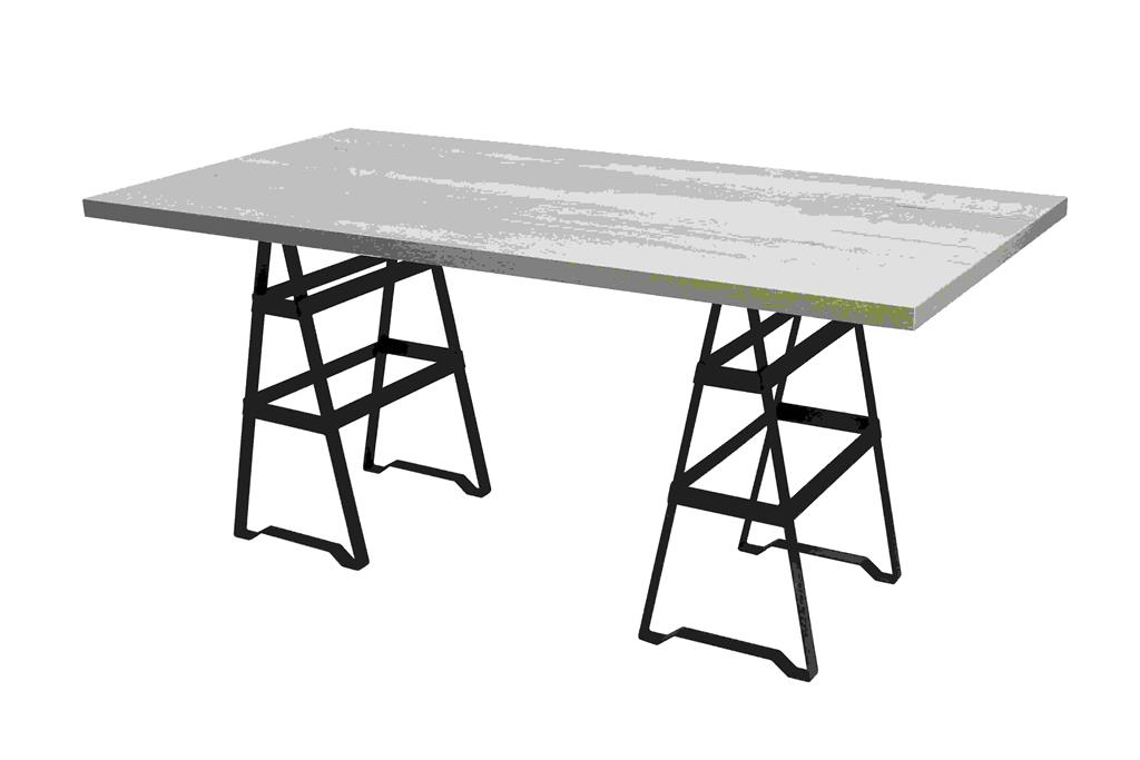 Tisch Industry Eiche 180x70x72cm_Angebot1