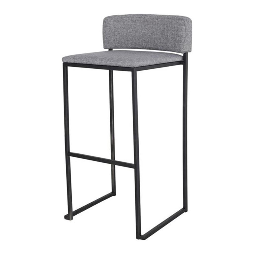 Barhocker Riva SCHWARZ grau