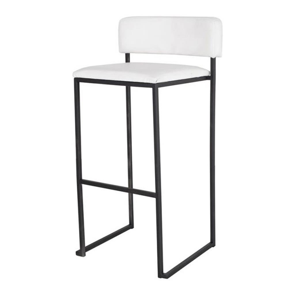 Barhocker Riva SCHWARZ weiß