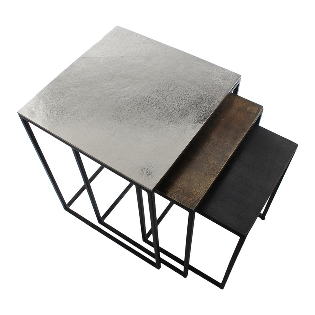 Beistelltisch-Set Dwayne, 3-tlg.