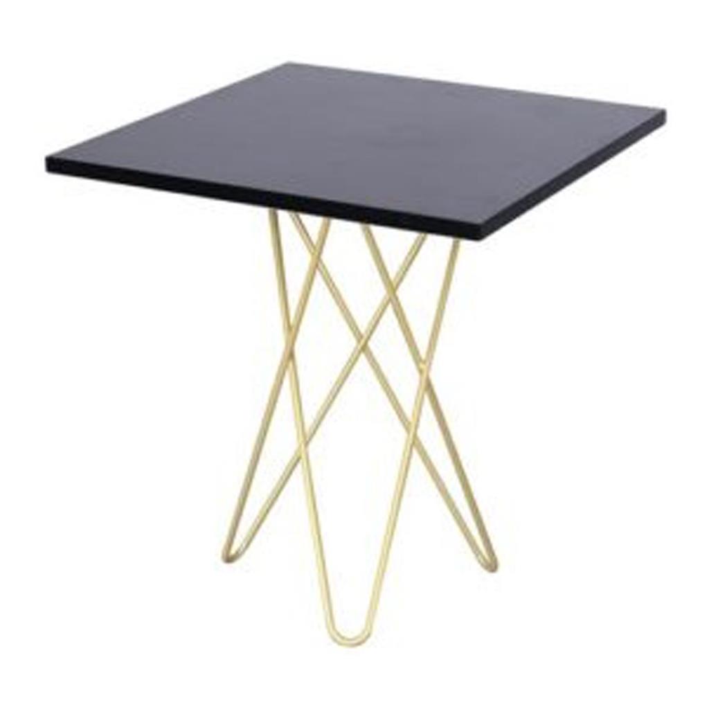 Bistrotisch Chloe schwarz 70x70, Höhe 72cm