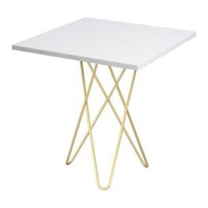 Bistrotisch Chloe Weiss 70x70cm Hoehe 72cm Angebot1