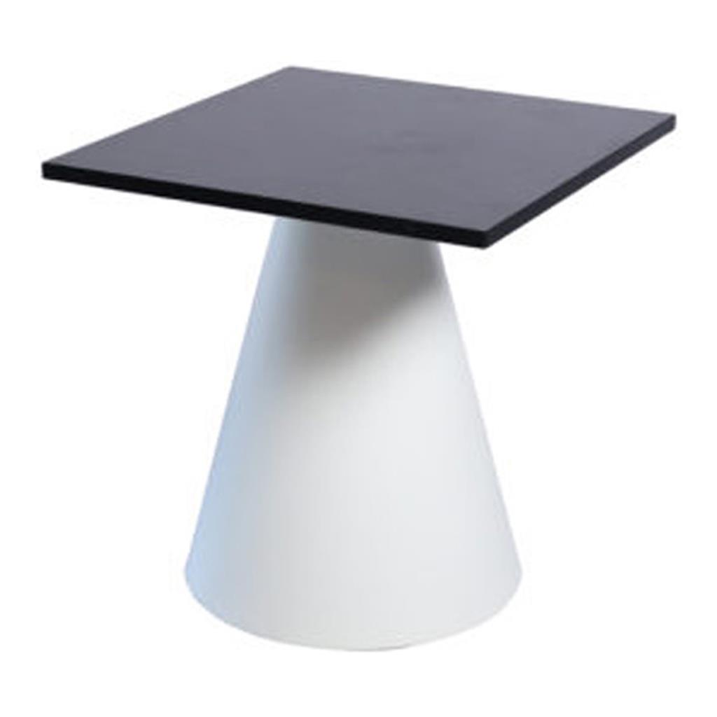 Bistrotisch IKON, schwarz, 70x70cm, Höhe 72cm