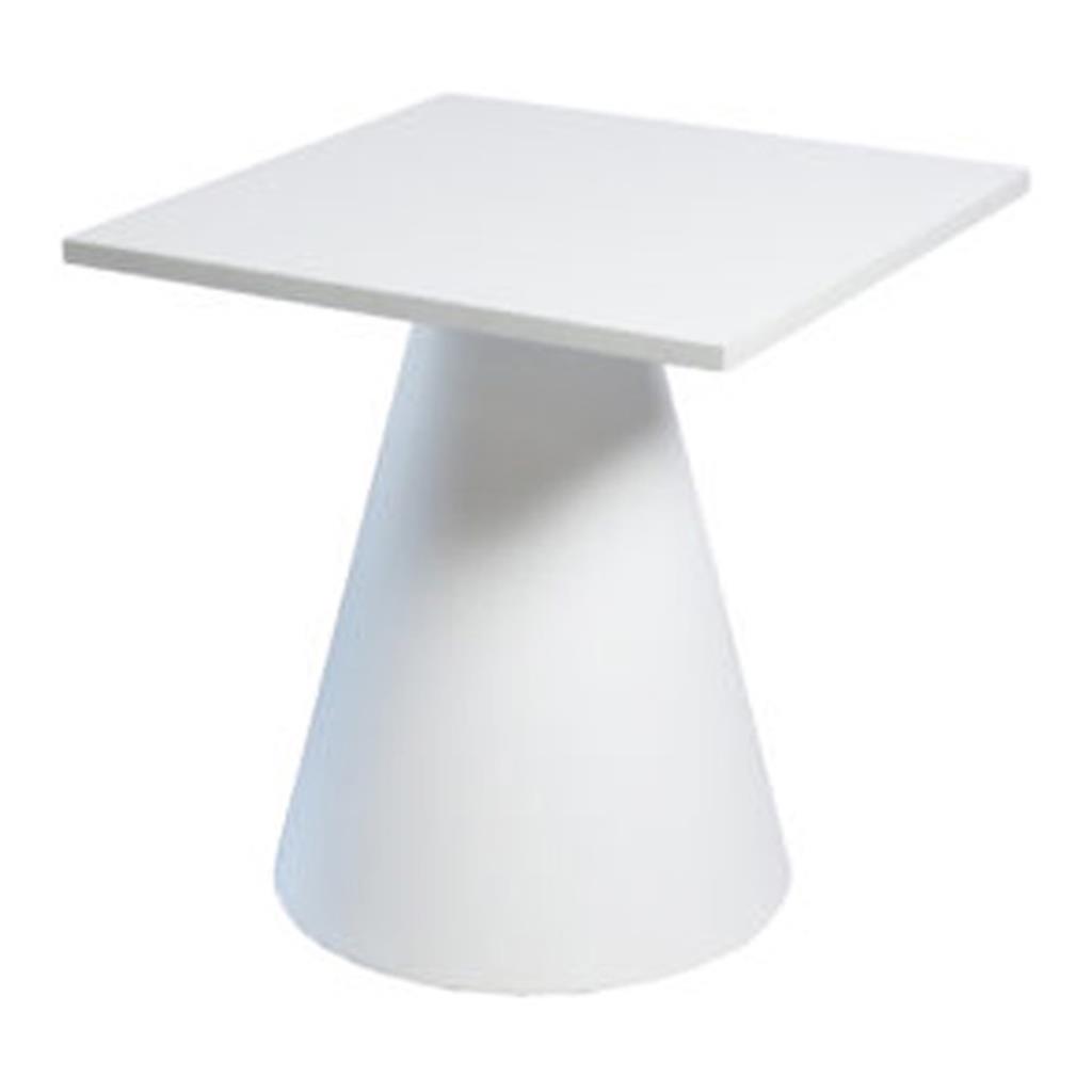 Bistrotisch IKON weiß, 70x70cm, Höhe ca. 72cm