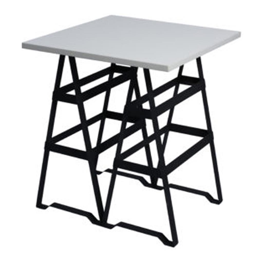 Bistrotisch Industry weiß 70x70x78cm