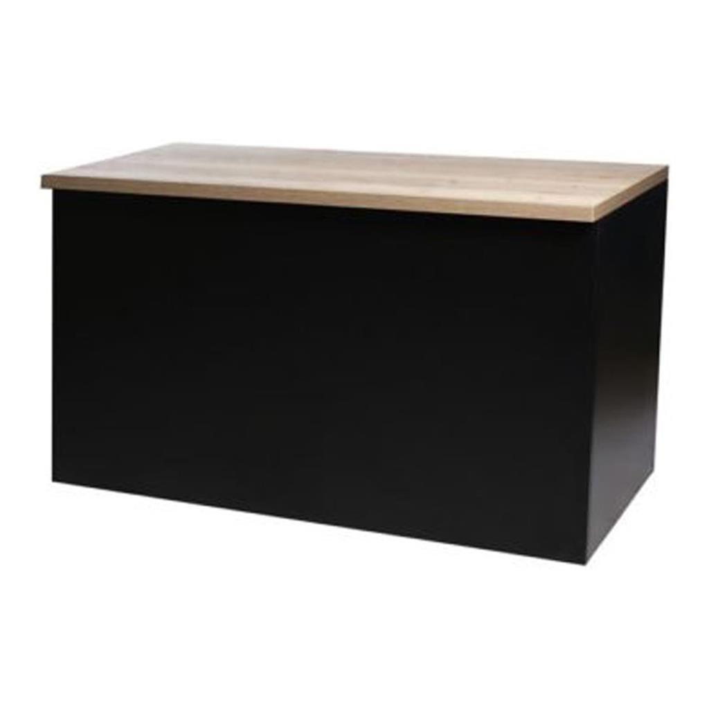 Buffetanlage Murano schwarz B140cm