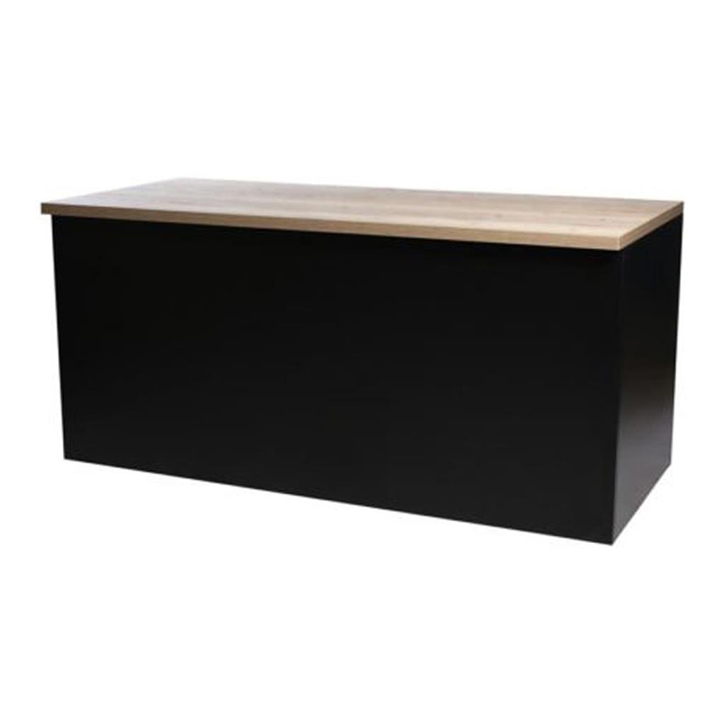 Buffetanlage Murano schwarz B200cm