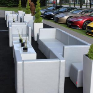 Lounge Eckelement New Avantgarde Silver Angebot2