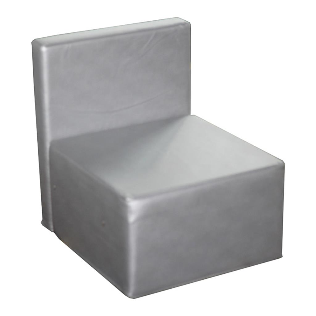 Lounge-Mittelteil New Avantgarde Silver