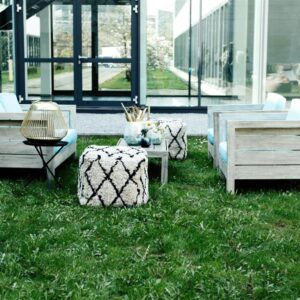 Lounge Vintage Oak 2 Sitzer Hellblau Angebot3