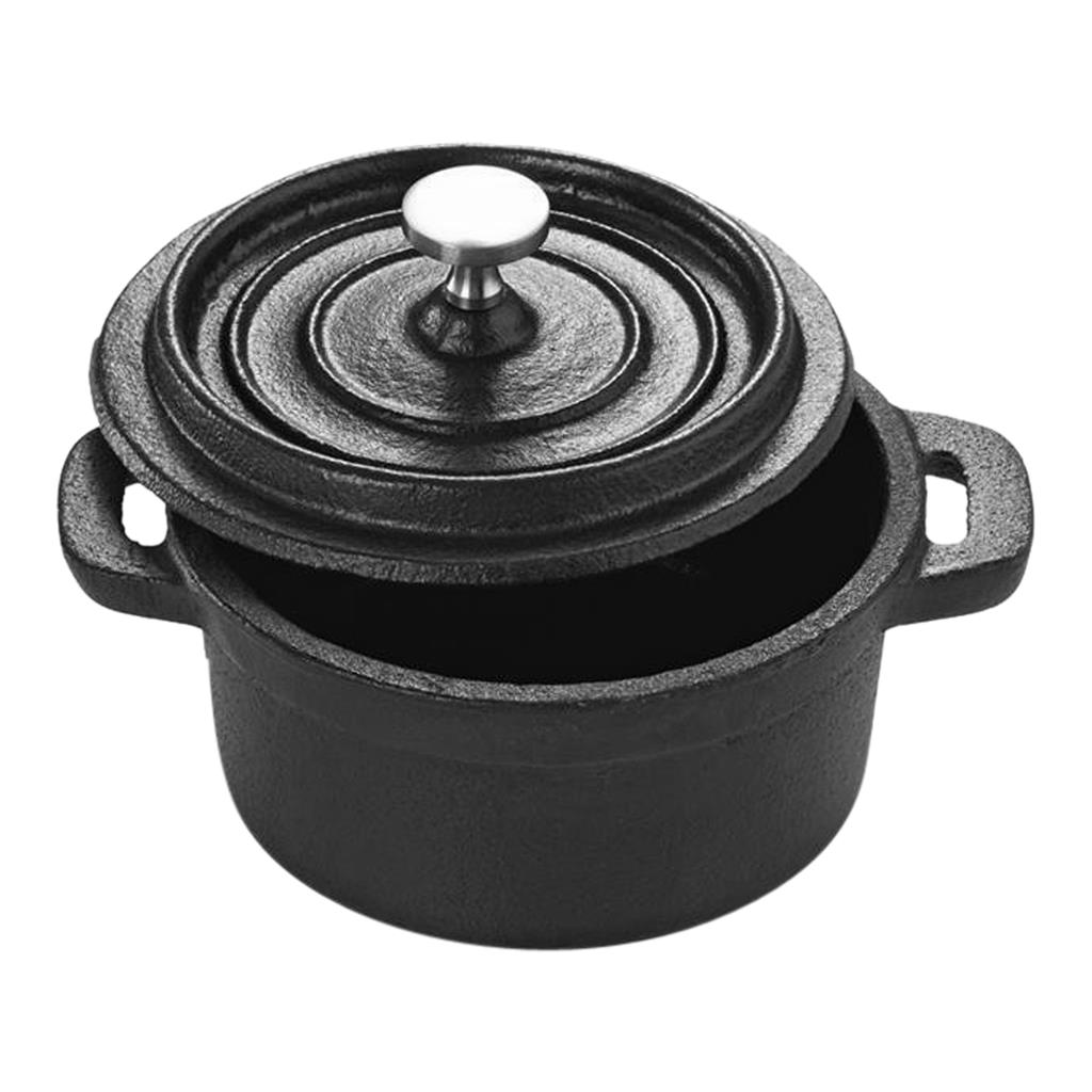 Mini-Schmortopf Cocotte aus Gusseisen, inkl. Deckel (VPE 1)