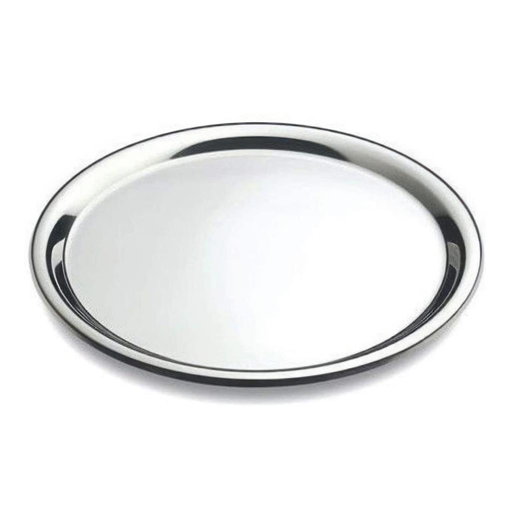 Riesen-Edelstahltablett rund 100cm