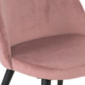 Samt Polsterstuhl Amy Coral Angebot6