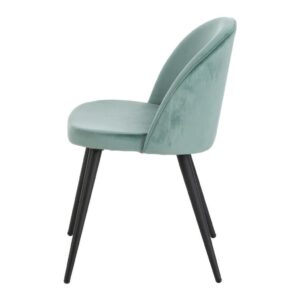 Samt Polsterstuhl Amy Mint Angebot4