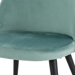 Samt Polsterstuhl Amy Mint Angebot6