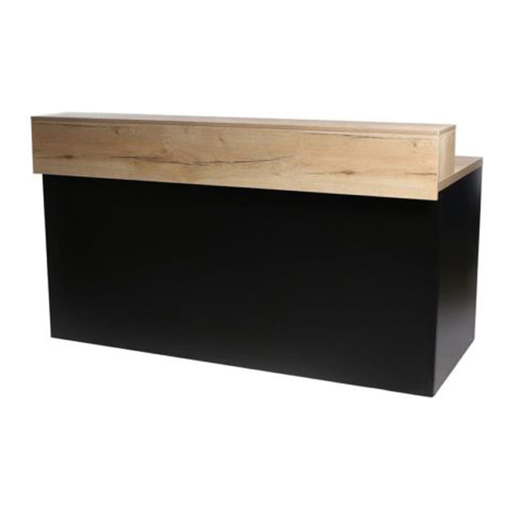 Thekenanlage Murano schwarz B200cm