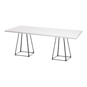 Tisch Lunar Weiss 180 X 70cm Angebot1