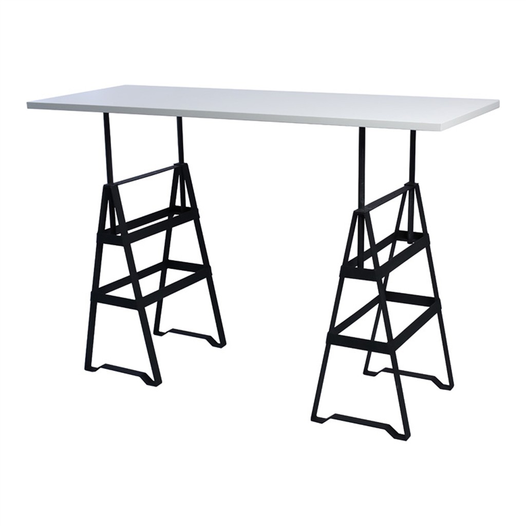 Hochtisch Industry weiß 180x70x110cm