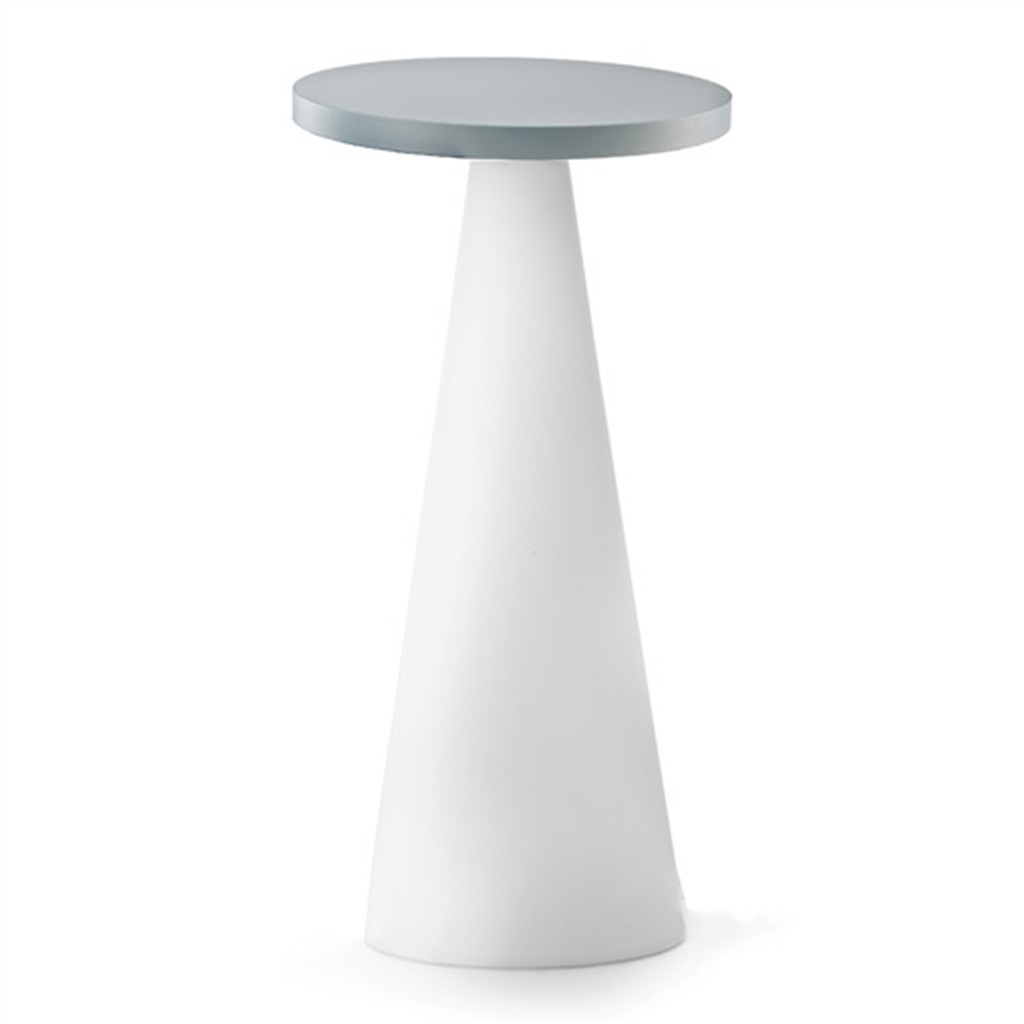 Stehtisch IKON Silber Ø60, Höhe 110cm