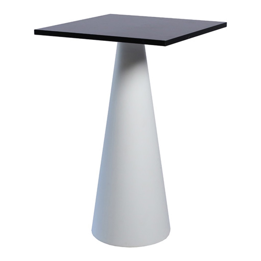 Stehtisch IKON schwarz  70x70x110cm (LxBxH)