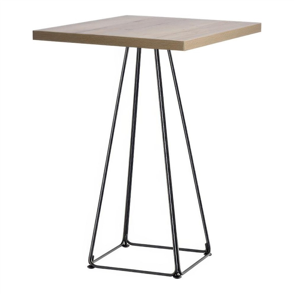 Stehtisch Lunar Eiche  70x70x110cm (LxBxH)