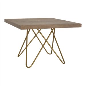 Beistelltisch Chloe GOLD Platte Eiche Angebot1