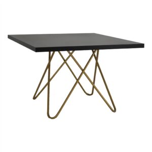 Beistelltisch Chloe GOLD Platte Schwarz Angebot1