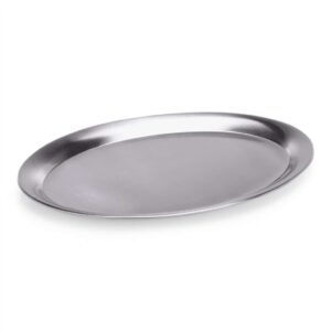 Edelstahltablett Oval 60 X 40cm Angebot1