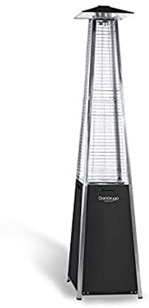 Heizstrahler Pyramide/H&ouml;he 220cm 10,5 KW/schwarz