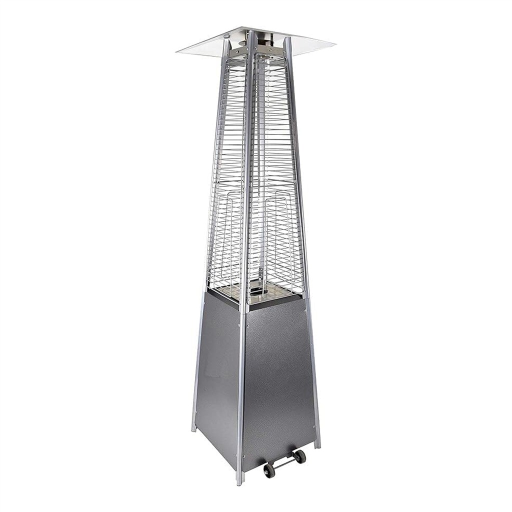 Heizstrahler Pyramide/H&ouml;he 180cm 10,5 KW/schwarz