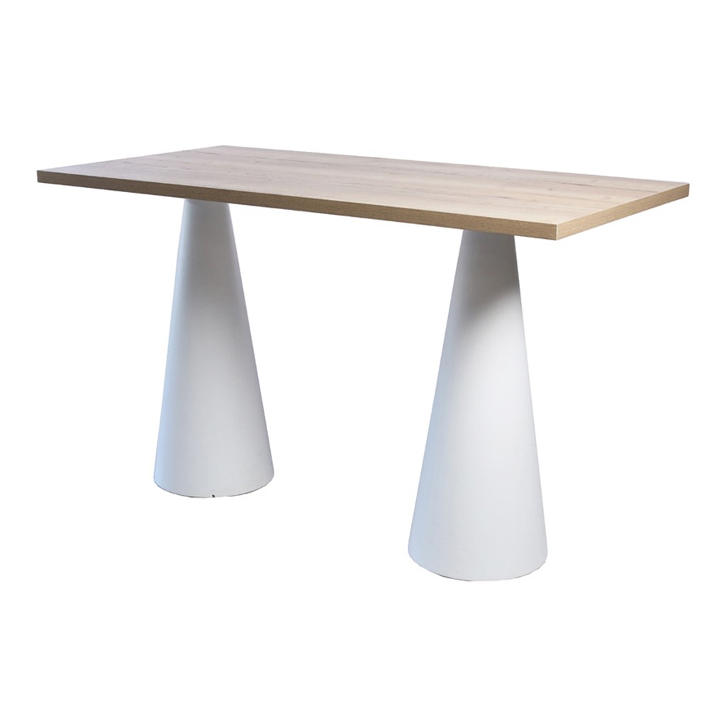 Hochtisch IKON Eiche, 180x70cm, Höhe 110cm Massiv (40mm)