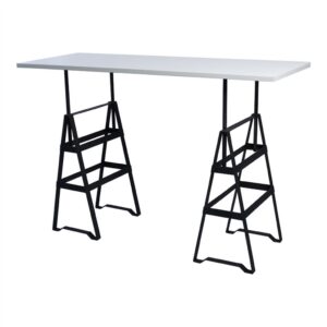 Hochtisch Industry Weiss 180x70x110cm Angebot1