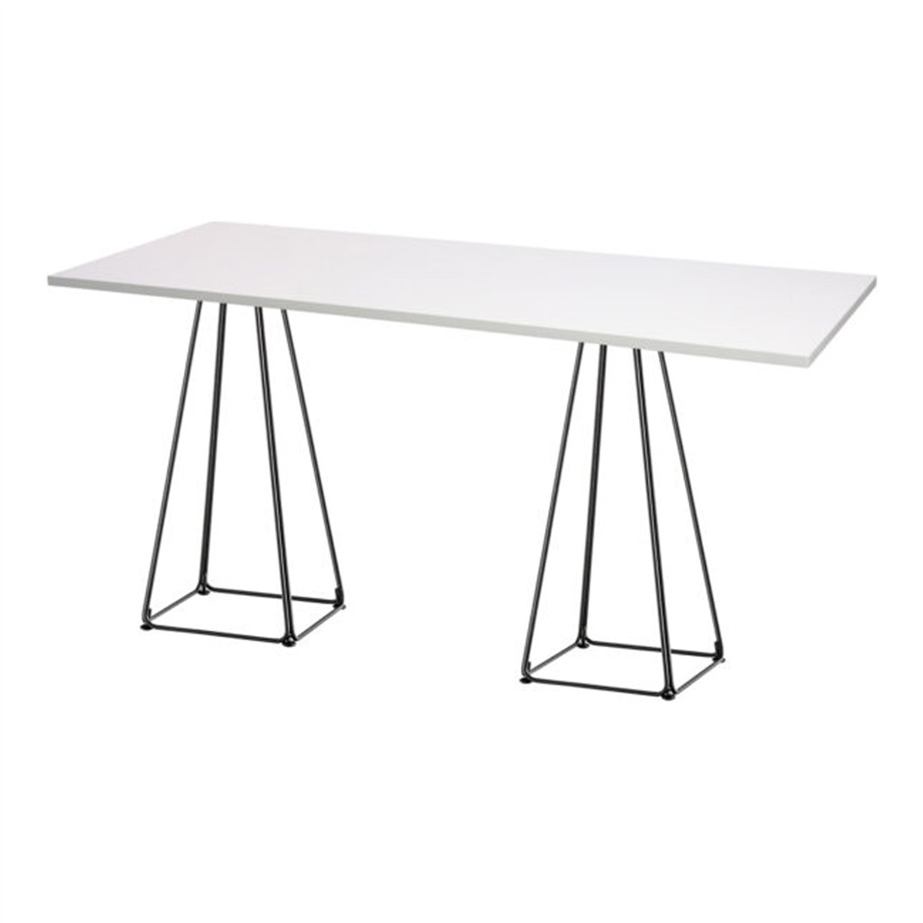 Hochtisch Lunar wei&szlig; 180 x 70cm