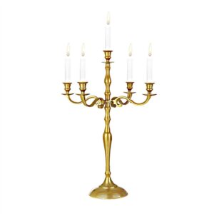Kerzenleuchter GOLD 5 Armig H80cm Angebot1
