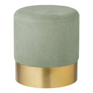 Samt Hocker Harlow Salbeigruen Angebot1