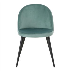 Samt Polsterstuhl Amy Mint Angebot3