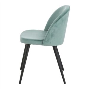 Samt Polsterstuhl Amy Mint Angebot4