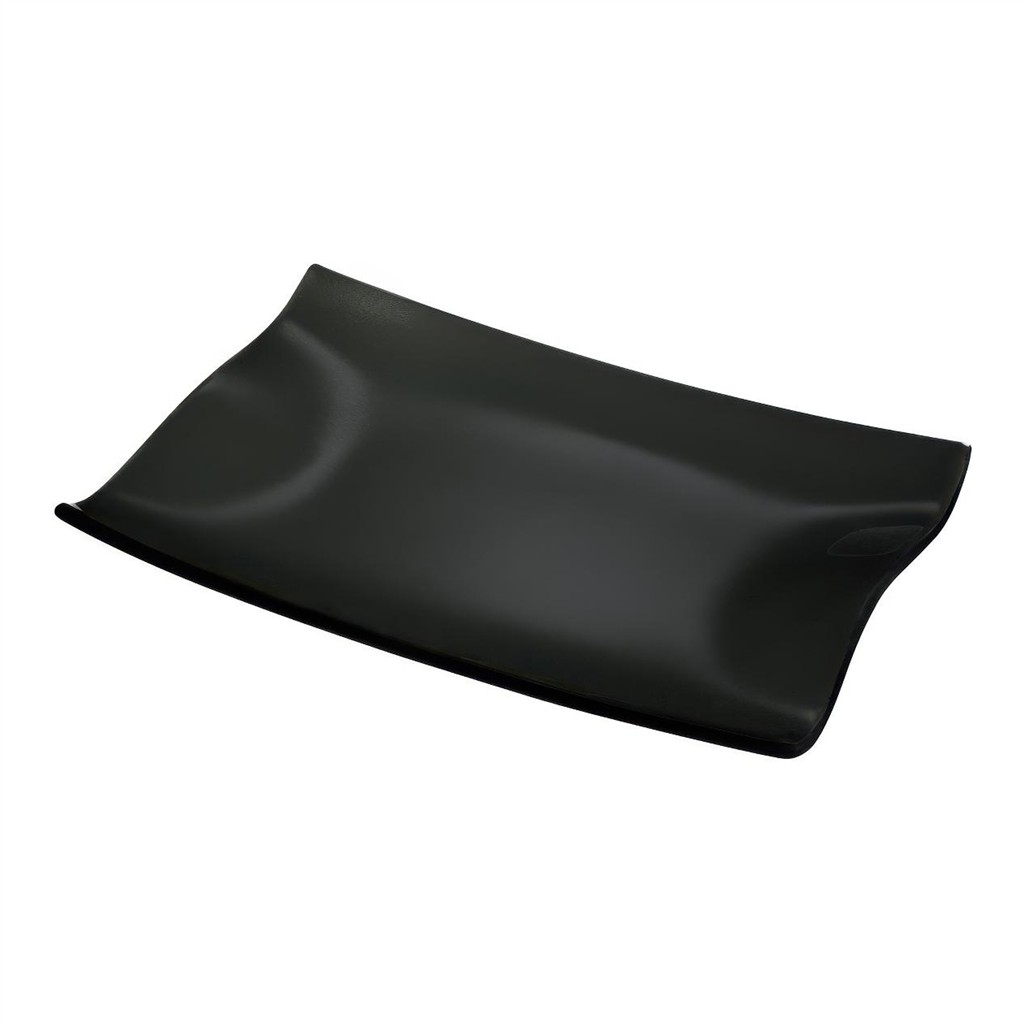 Serie Cera black Teller flach 32 x 21cm  (VPE 1)