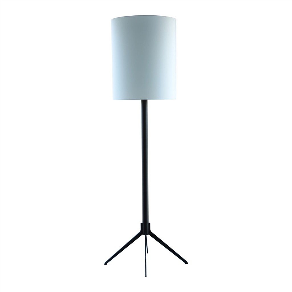 Stehlampe Anna schwarz - wei&szlig;