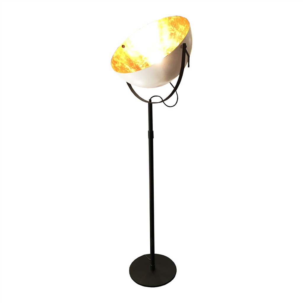 Stehlampe Sophia wei&szlig; - gold