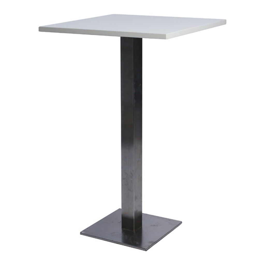 Stehtisch exklusiv wei&szlig;  70x70x110cm (LxBxH)