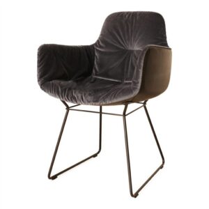 Stuhl Leya High Samt Angebot1