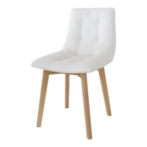 Stuhl Max Weiss Fuesse Naturholz Angebot1