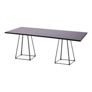 Tisch Lunar Schwarz 180 X 70cm Angebot1