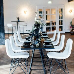 Tisch Lunar Schwarz 180 X 70cm Angebot4