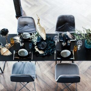Tisch Lunar Schwarz 180 X 70cm Angebot6