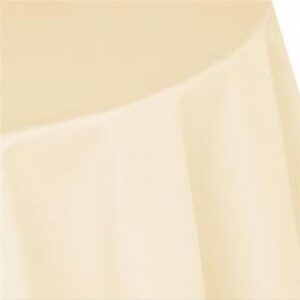 Tischdecke Rund Creme